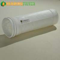 Heading Filter polyester needle punched felt PTFE membrane filter bag